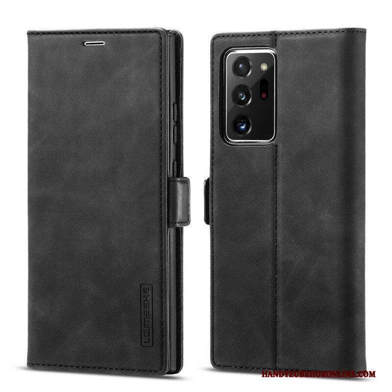 Schutzhülle Für Samsung Galaxy Note 20 Ultra Flip Case Lc.imeeke Ledereffekt