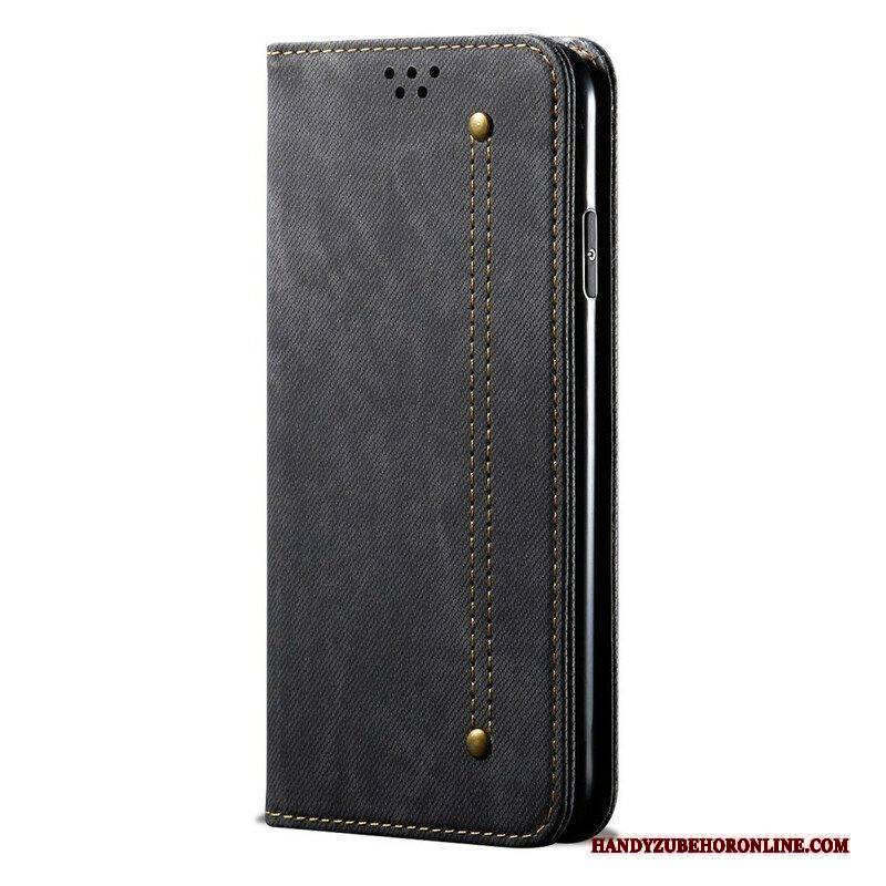 Schutzhülle Für Samsung Galaxy S20 Plus / S20 Plus 5G Flip Case Denim-stoff