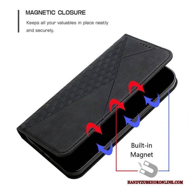 Schutzhülle Für Samsung Galaxy S20 Plus / S20 Plus 5G Flip Case Geo-ledereffekt