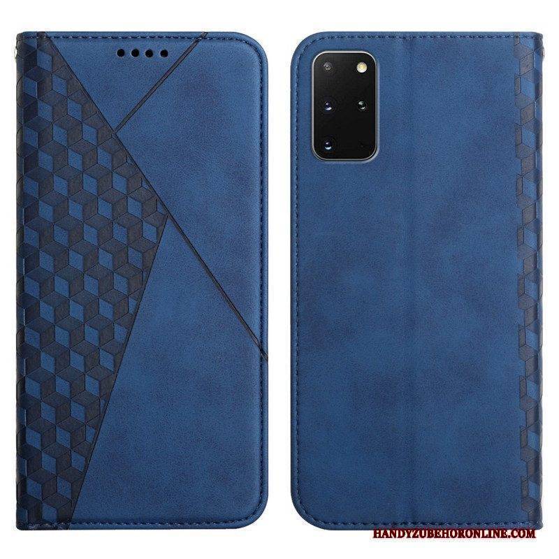 Schutzhülle Für Samsung Galaxy S20 Plus / S20 Plus 5G Flip Case Geo-ledereffekt