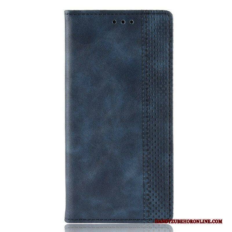 Schutzhülle Für Samsung Galaxy S20 Plus / S20 Plus 5G Flip Case Stilisierter Vintage-ledereffekt