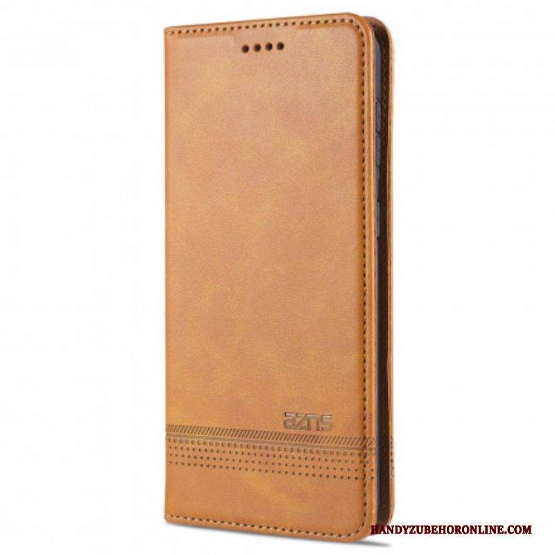 Schutzhülle Für Samsung Galaxy S21 5G Flip Case Azns Leder-styling