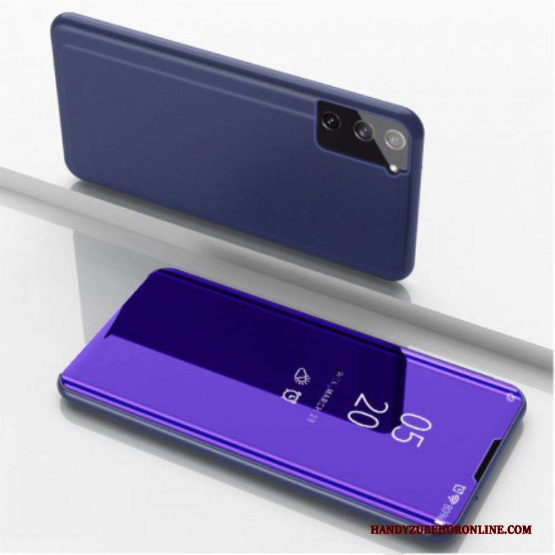 Schutzhülle Für Samsung Galaxy S21 5G Flip Case Spiegel