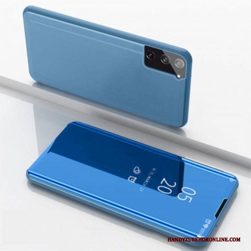 Schutzhülle Für Samsung Galaxy S21 5G Flip Case Spiegel