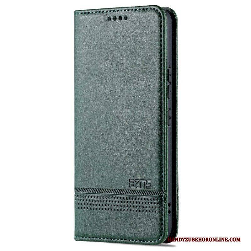 Schutzhülle Für Samsung Galaxy S22 5G Flip Case Azns Leder-styling