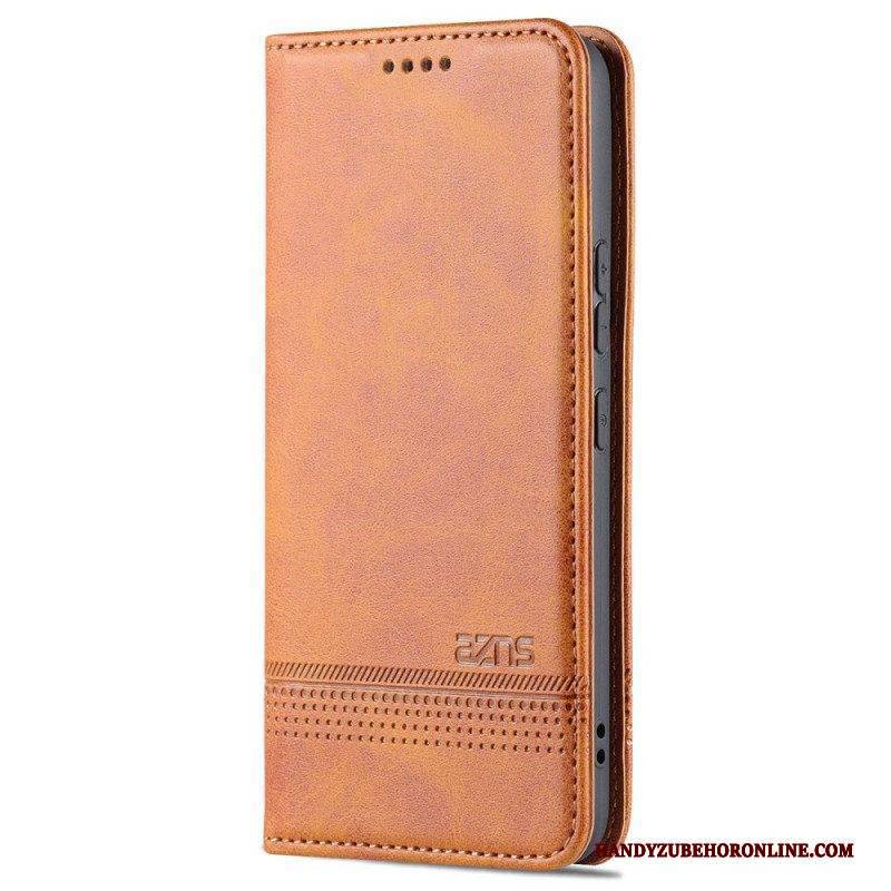 Schutzhülle Für Samsung Galaxy S22 5G Flip Case Azns Leder-styling