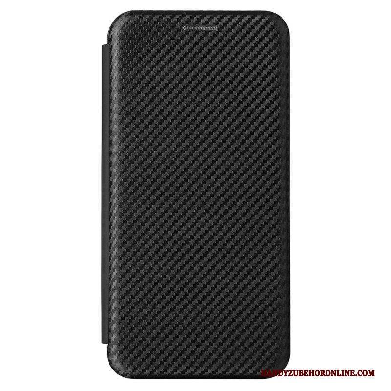 Schutzhülle Für Samsung Galaxy S22 5G Flip Case Kohlefaser