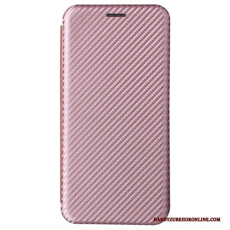 Schutzhülle Für Samsung Galaxy S22 5G Flip Case Kohlefaser