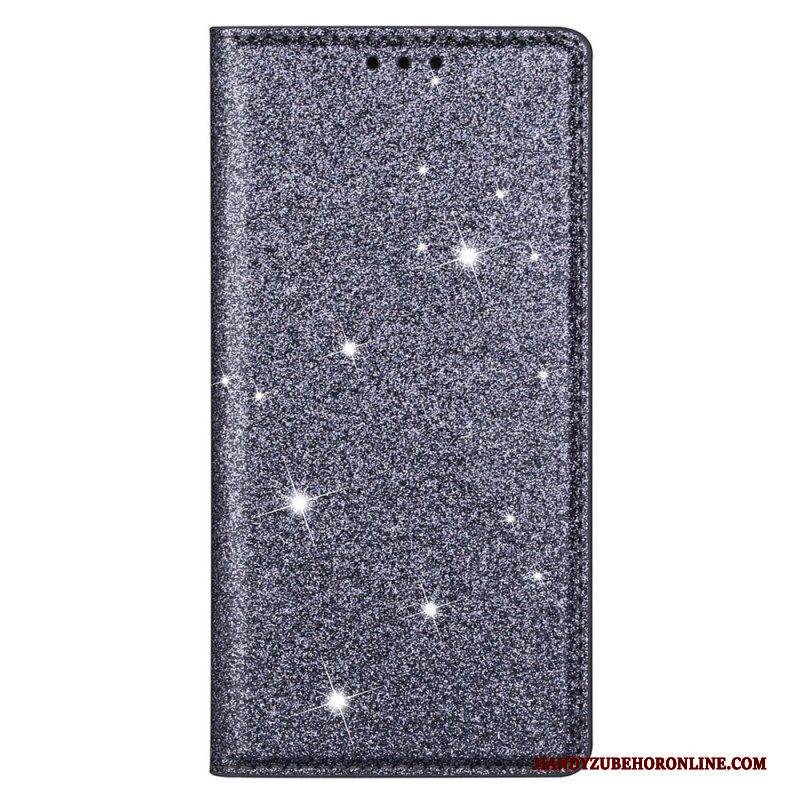 Schutzhülle Für Samsung Galaxy S22 5G Flip Case Pailletten-stil