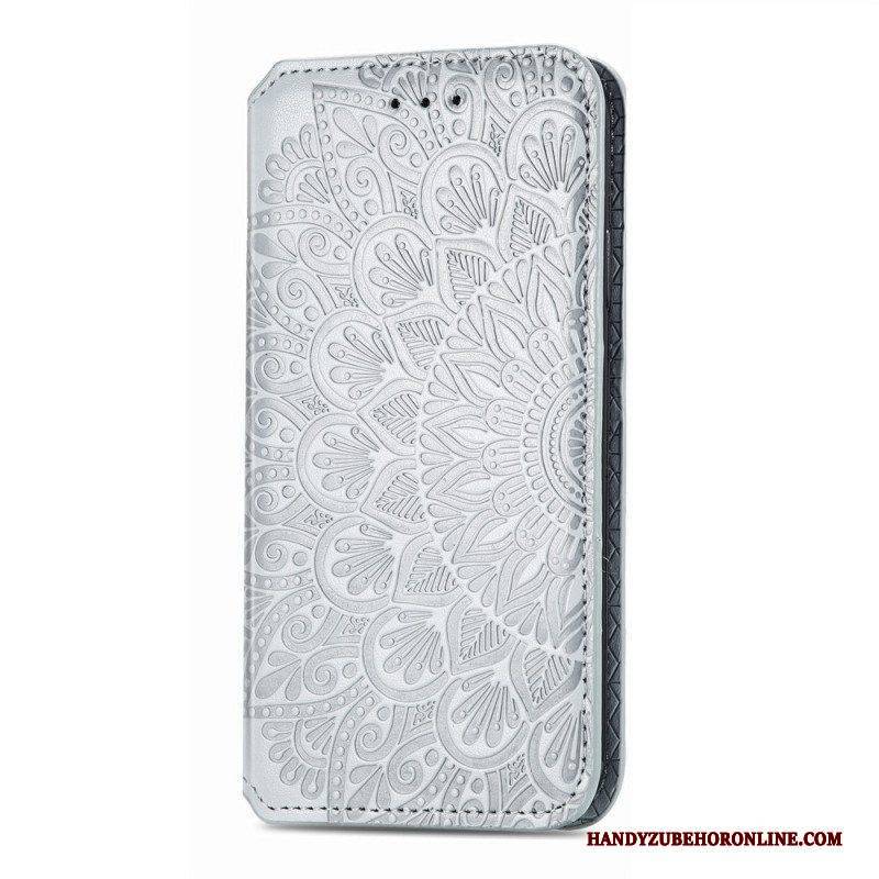 Schutzhülle Für Samsung Galaxy S22 Ultra 5G Flip Case Mandala