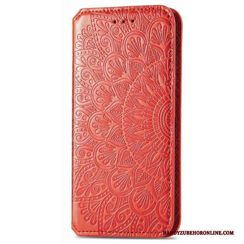 Schutzhülle Für Samsung Galaxy S22 Ultra 5G Flip Case Mandala