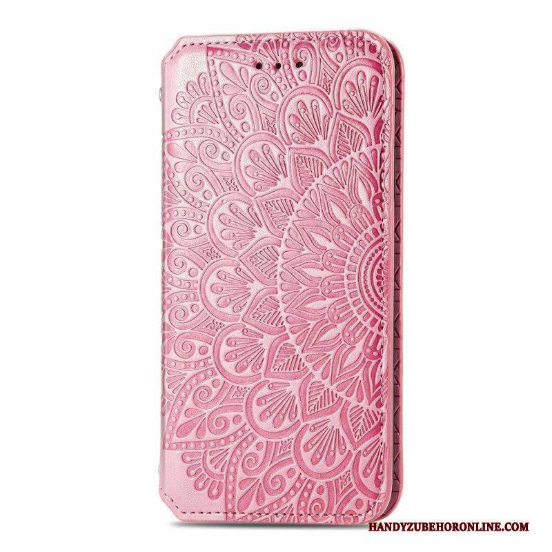 Schutzhülle Für Samsung Galaxy S22 Ultra 5G Flip Case Mandala