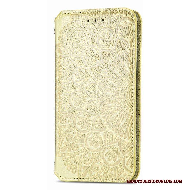 Schutzhülle Für Samsung Galaxy S22 Ultra 5G Flip Case Mandala