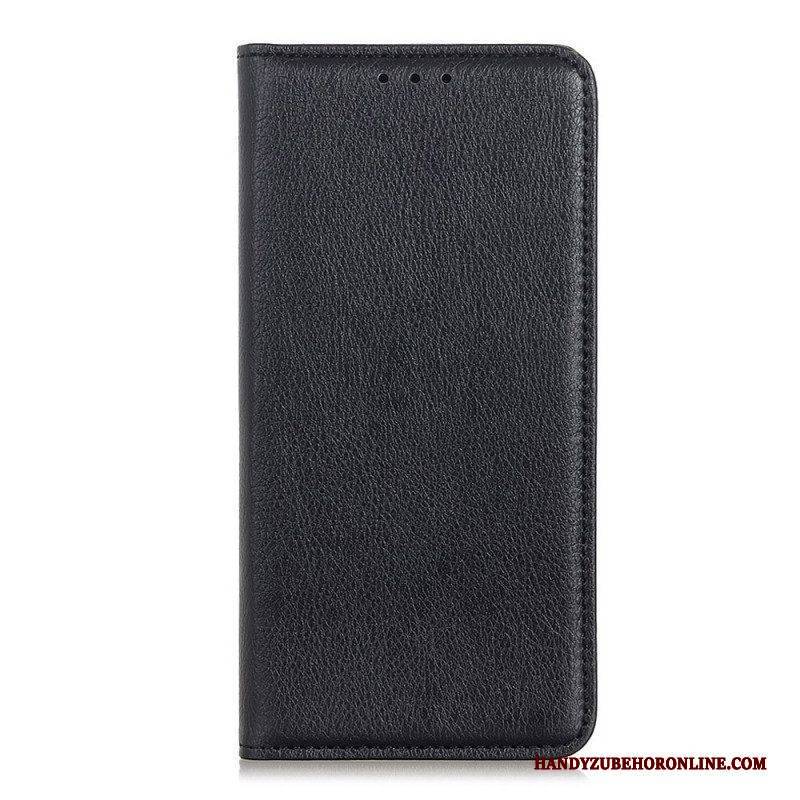 Schutzhülle Für Samsung Galaxy S23 5G Flip Case Litschi-spaltleder