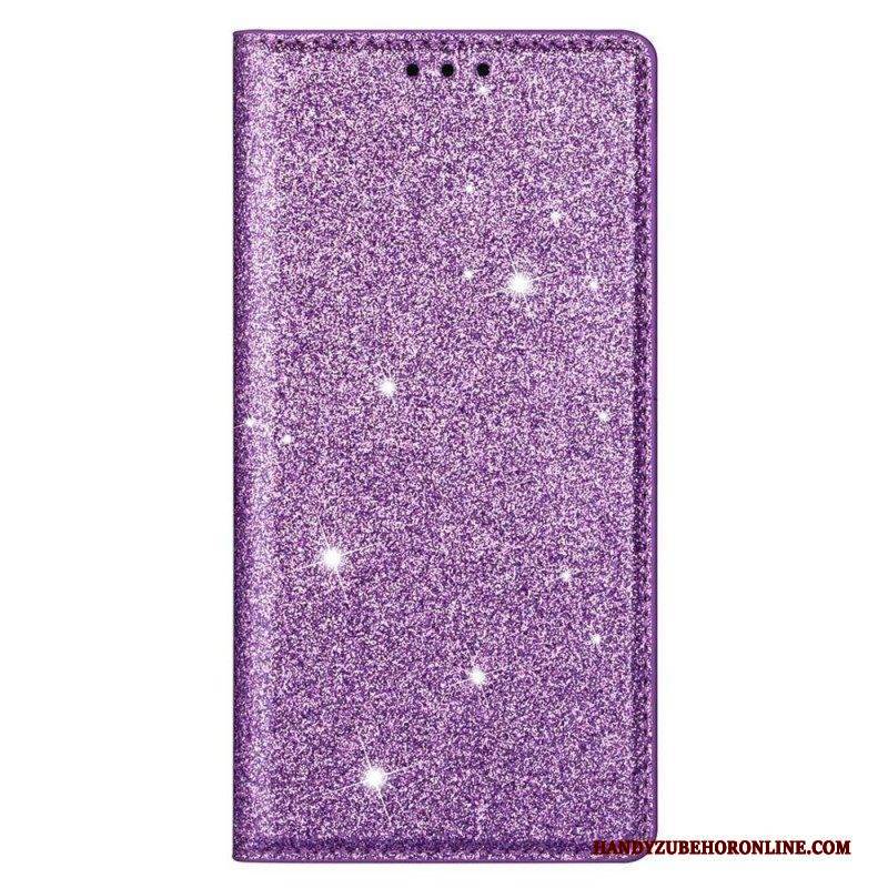 Schutzhülle Für Samsung Galaxy S23 5G Flip Case Pailletten-stil