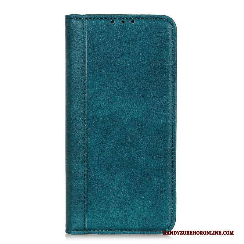 Schutzhülle Für Samsung Galaxy S23 5G Flip Case Spaltleder