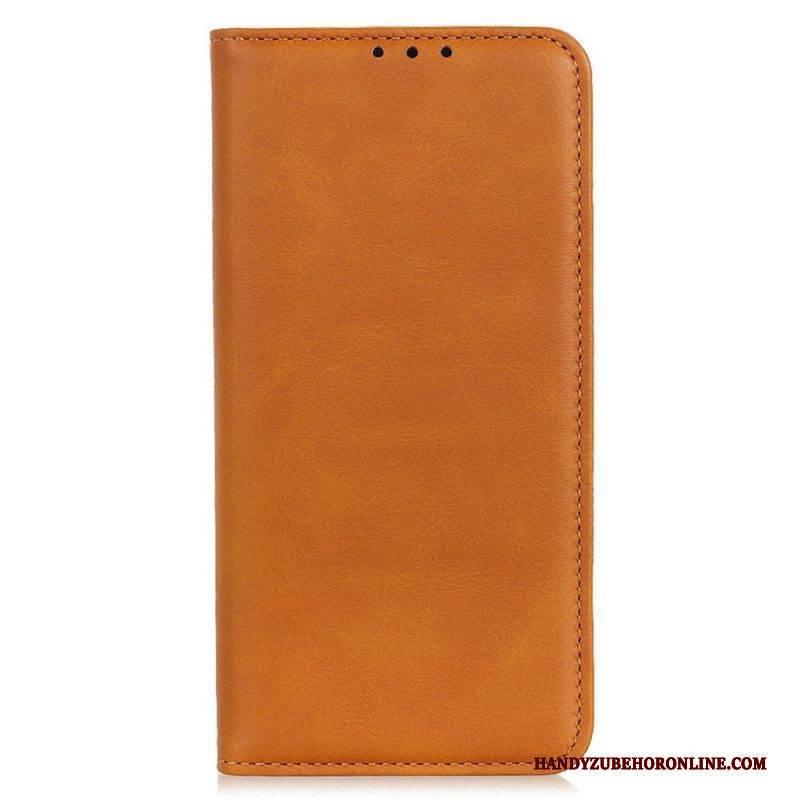 Schutzhülle Für Samsung Galaxy S23 5G Flip Case Spaltleder