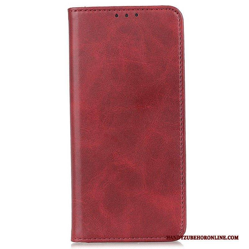 Schutzhülle Für Samsung Galaxy S23 Plus 5G Flip Case Spaltleder