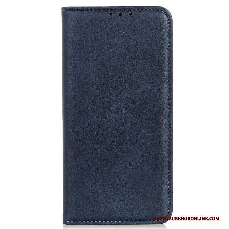 Schutzhülle Für Samsung Galaxy S23 Plus 5G Flip Case Spaltleder