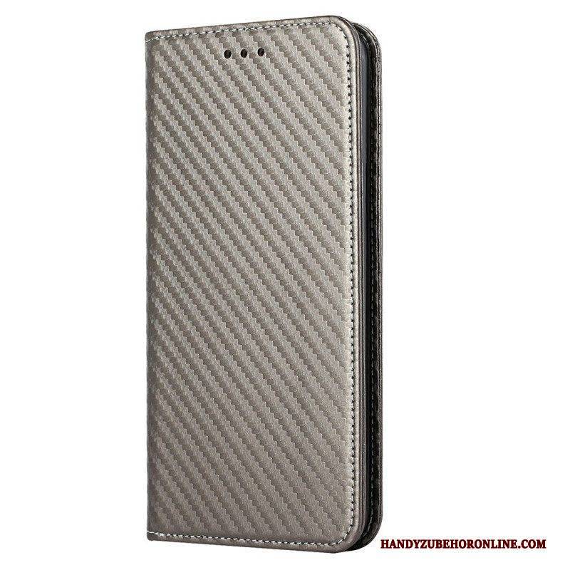 Schutzhülle Für Samsung Galaxy S23 Plus 5G Mit Kordel Flip Case Riemchen-carbonfaser-stil