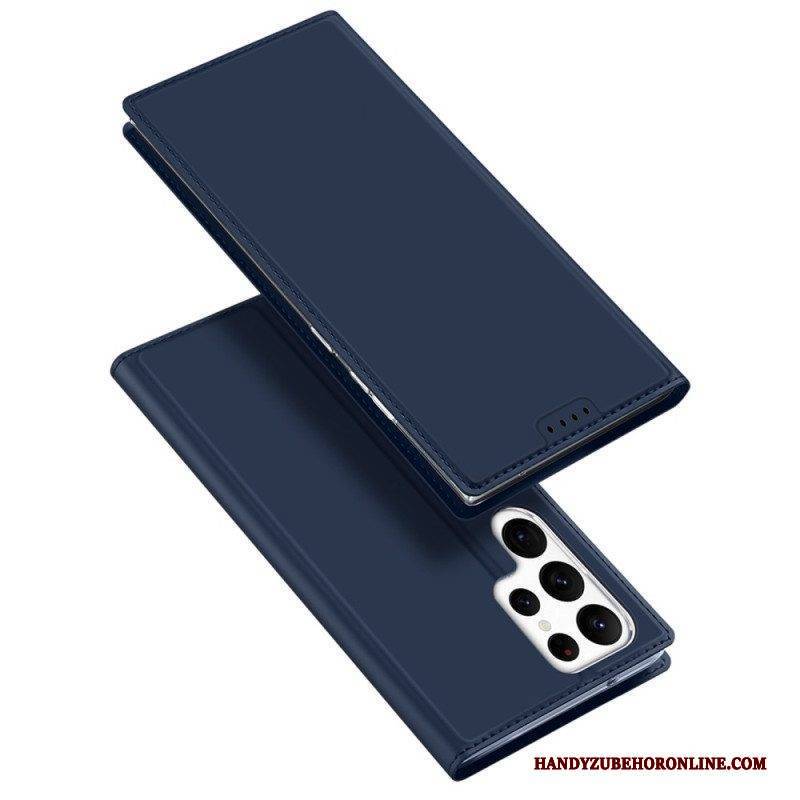 Schutzhülle Für Samsung Galaxy S23 Ultra 5G Flip Case Skin Pro Series Dux Ducis