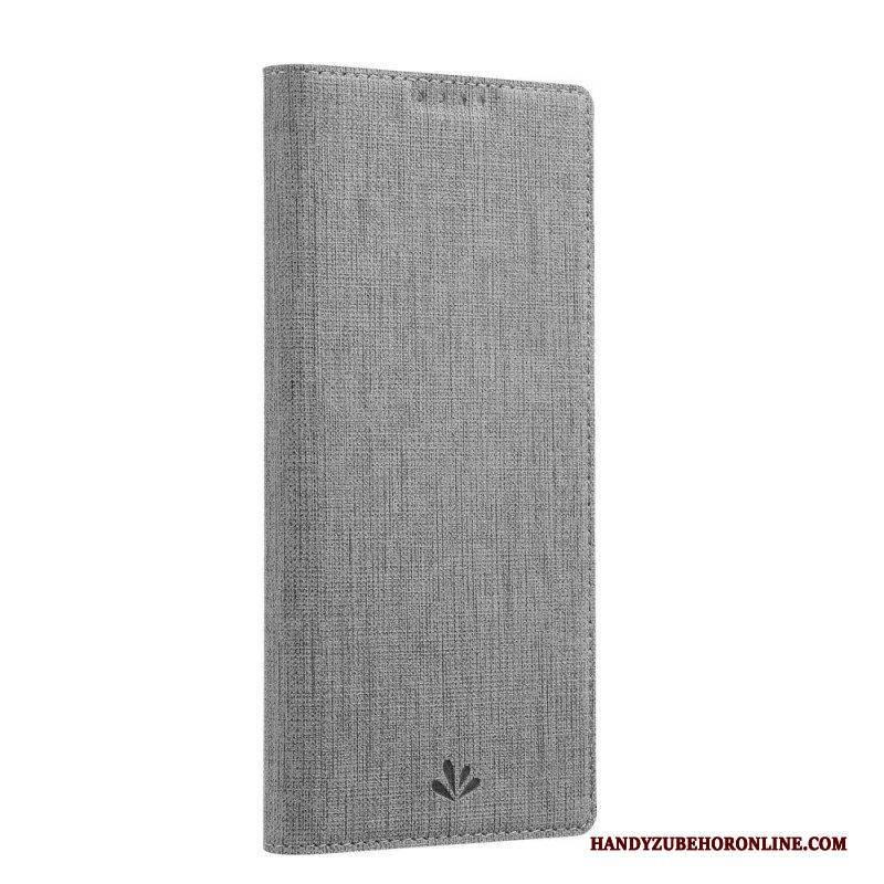 Schutzhülle Für Sony Xperia 10 IV Flip Case Vili-stoffstruktur
