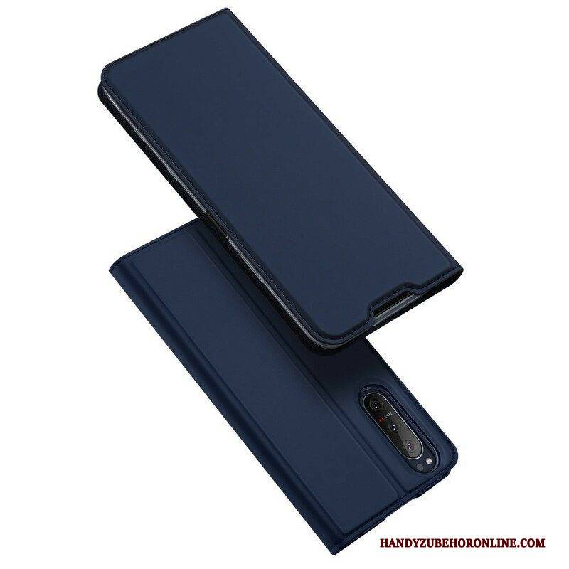 Schutzhülle Für Sony Xperia 5 II Flip Case Skin Pro Dux Ducis