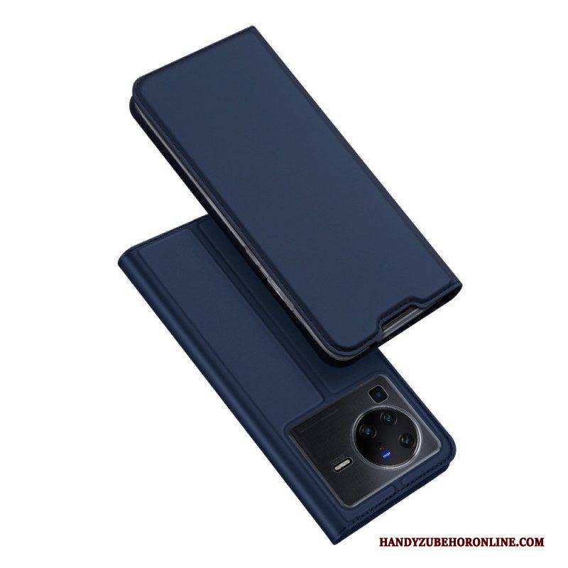 Schutzhülle Für Vivo X80 Pro Flip Case Skin-pro-serie Dux Ducis