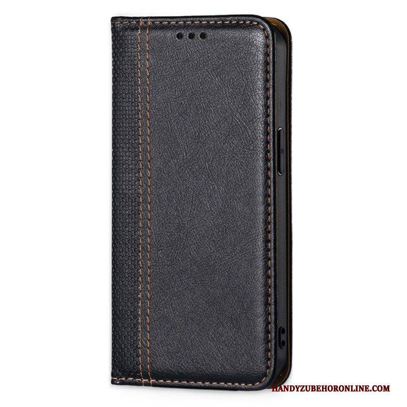 Schutzhülle Für Xiaomi 12 Pro Flip Case Vintage-ledereffekt