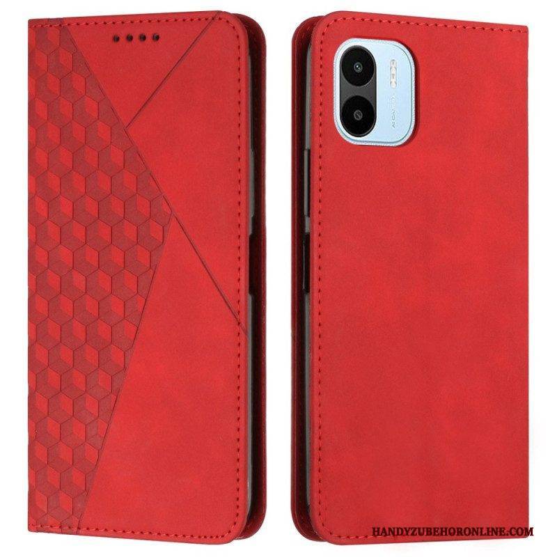 Schutzhülle Für Xiaomi Redmi A1 Flip Case Kubischer Skin-touch-stil