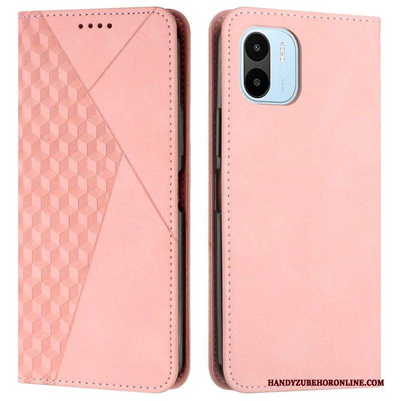 Schutzhülle Für Xiaomi Redmi A1 Flip Case Kubischer Skin-touch-stil