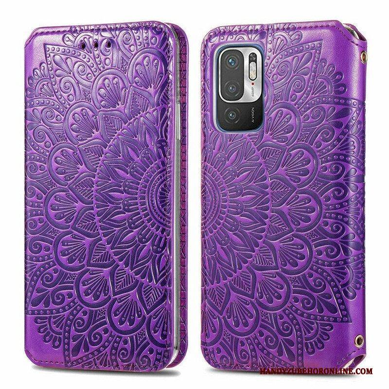 Schutzhülle Für Xiaomi Redmi Note 10 5G Flip Case Mandala