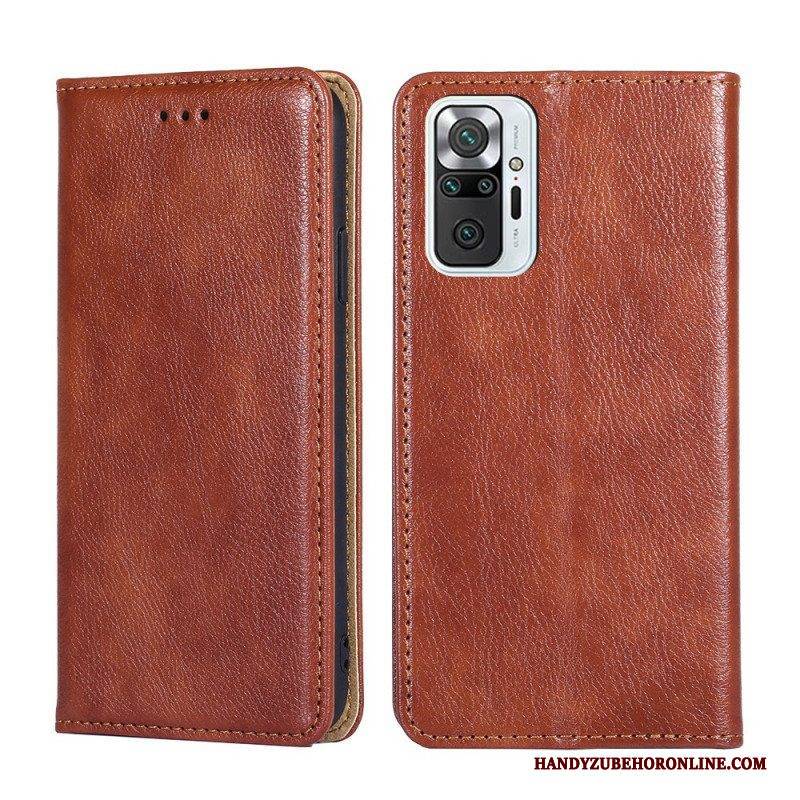 Schutzhülle Für Xiaomi Redmi Note 10 Pro Flip Case Vintage-lederstil