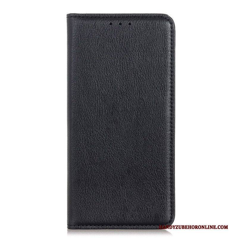 Schutzhülle Für Xiaomi Redmi Note 11 / 11S Flip Case Litschi-spaltleder-textur