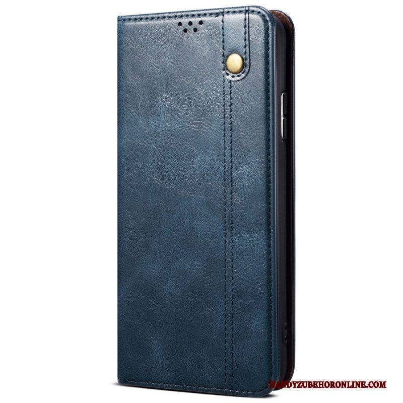 Schutzhülle Für Xiaomi Redmi Note 11 Pro / 11 Pro 5G Flip Case Gewachstes Kunstleder