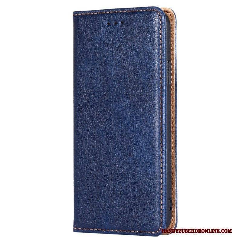 Schutzhülle Für Xiaomi Redmi Note 11 Pro / 11 Pro 5G Flip Case Nähte Aus Kunstleder