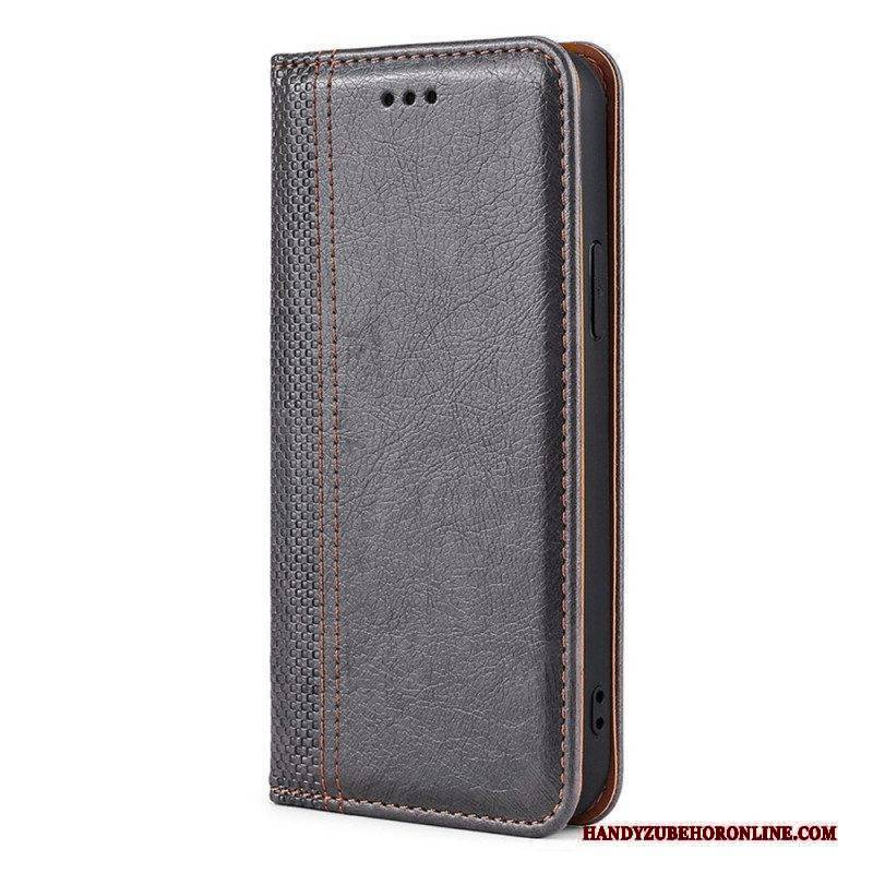 Schutzhülle Für Xiaomi Redmi Note 11 Pro / 11 Pro 5G Flip Case Strukturierter Ledereffekt