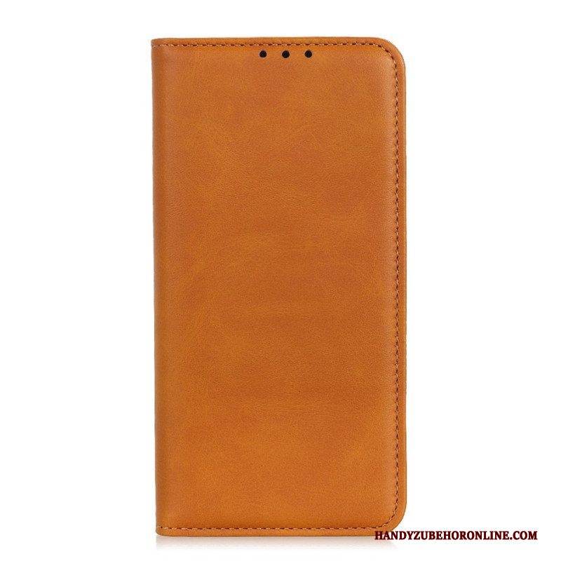 Schutzhülle Für Xiaomi Redmi Note 12 Pro Plus Flip Case Klassisches Spaltleder