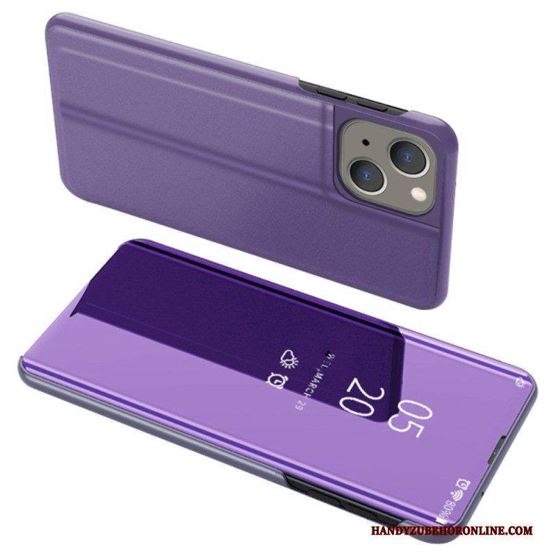 Schutzhülle Für iPhone 14 Plus Flip Case Spiegel