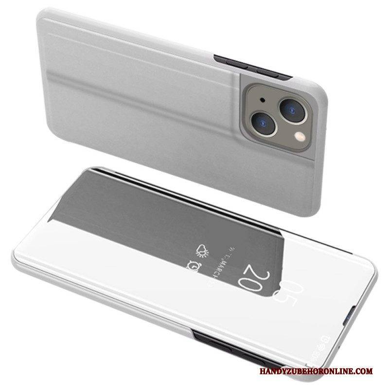 Schutzhülle Für iPhone 14 Plus Flip Case Spiegel