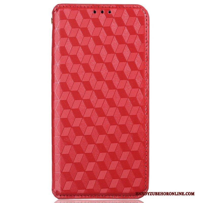 Schutzhülle Für iPhone 14 Pro Max Flip Case 3d-textur