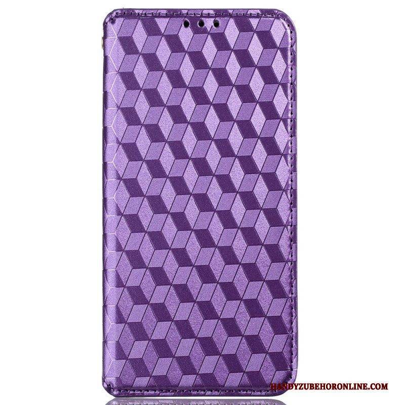 Schutzhülle Für iPhone 14 Pro Max Flip Case 3d-textur