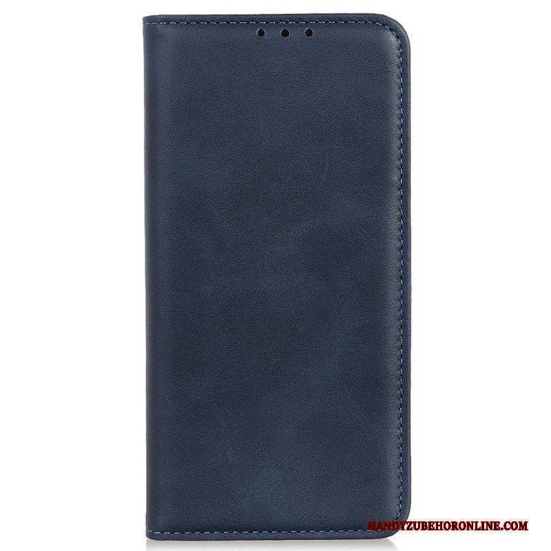 Schutzhülle Für iPhone 15 Flip Case Spaltleder