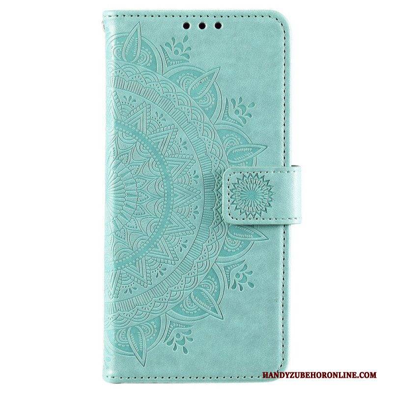 Flip Case Für Google Pixel 6 Pro Sonnenmandala