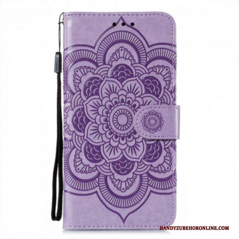 Flip Case Für Poco M3 Vollständiges Mandala