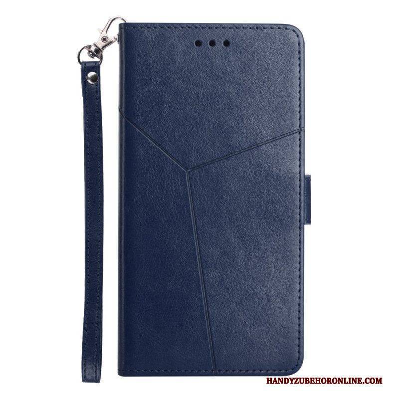 Flip Case Für Samsung Galaxy M13 Stil Leder Y-design