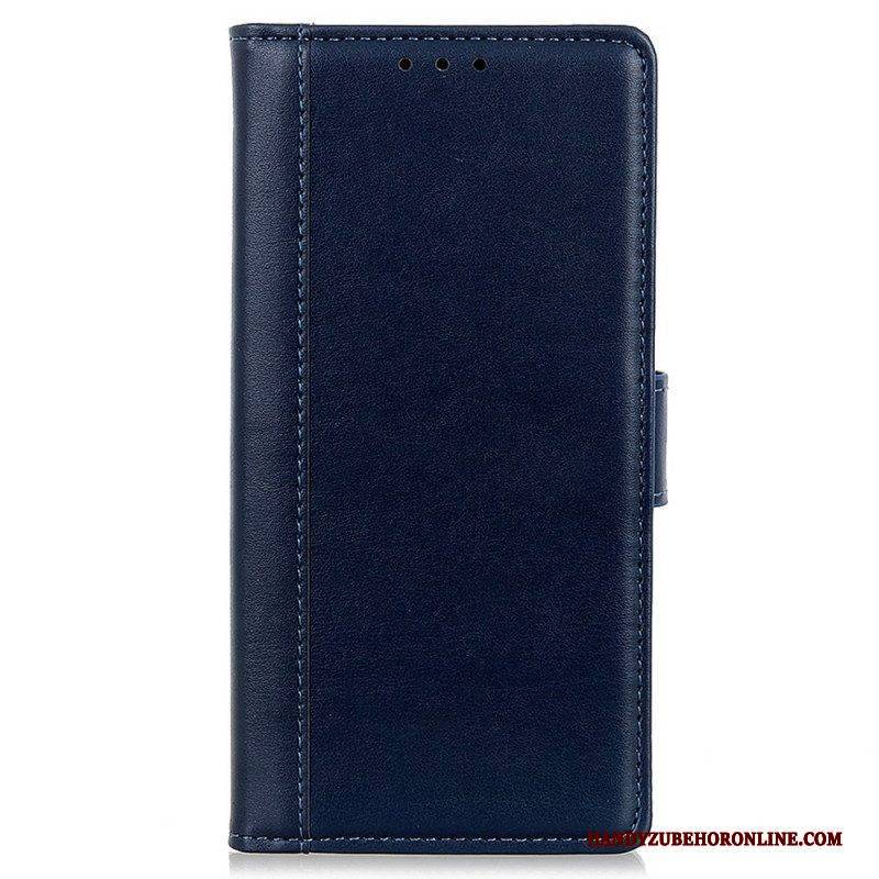 Flip Case Für Samsung Galaxy M23 5G Leder-styling