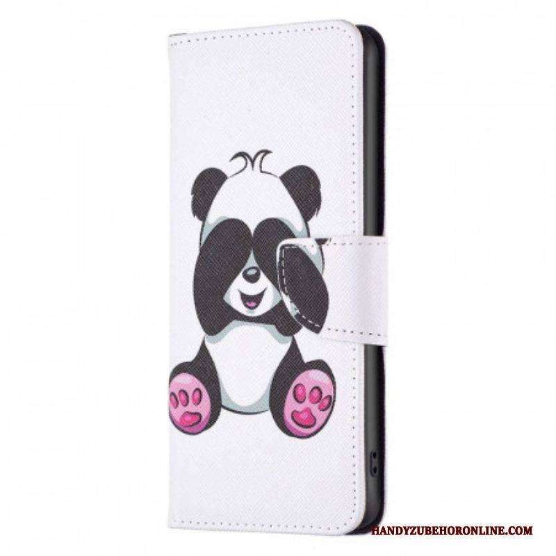 Flip Case Für Samsung Galaxy M23 5G Panda