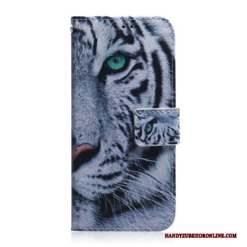 Flip Case Für Samsung Galaxy S20 Plus / S20 Plus 5G Tigergesicht