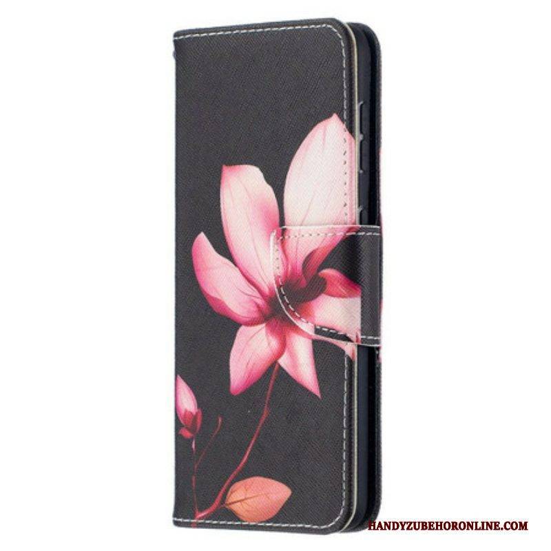 Flip Case Für Samsung Galaxy S21 5G Pinke Blume